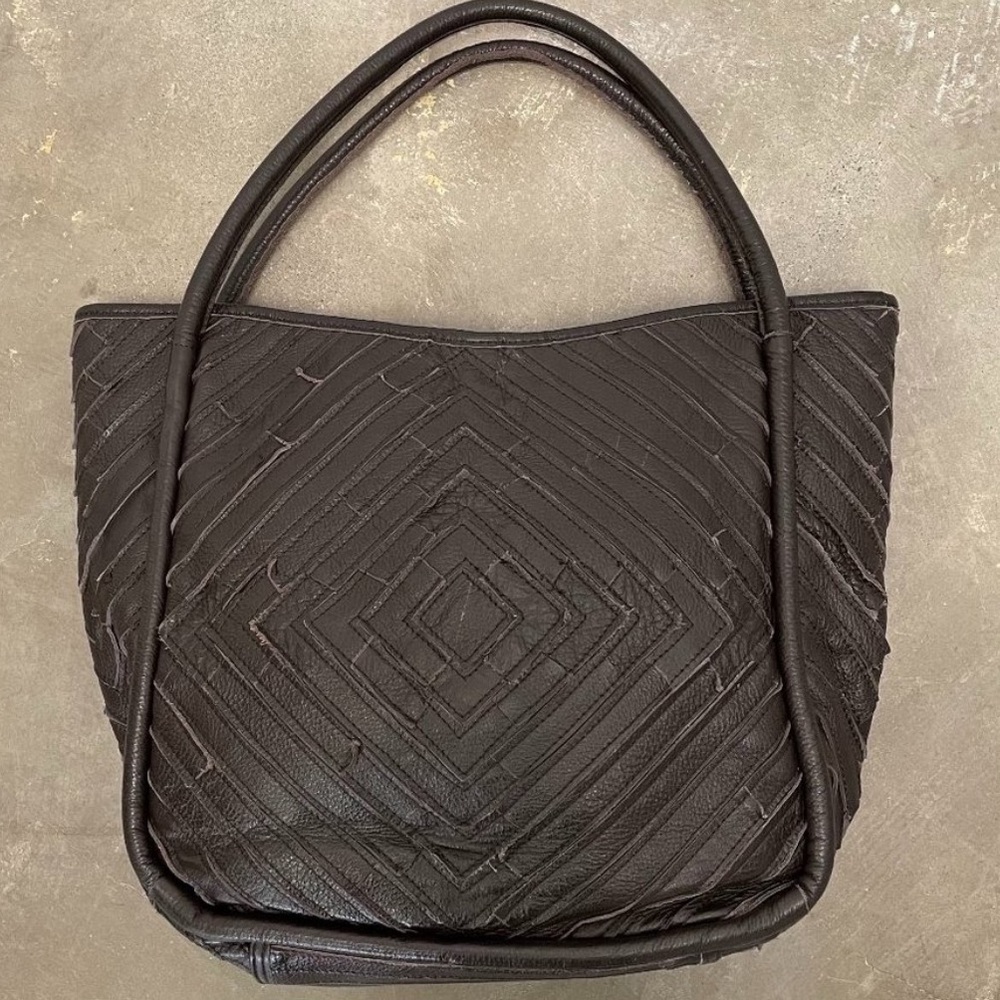 Culture Riot leather bag